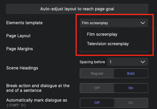 Arcstudio Format Options