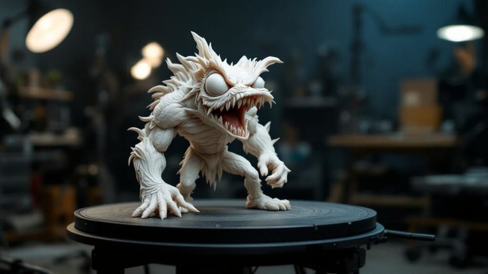 3d printed character model