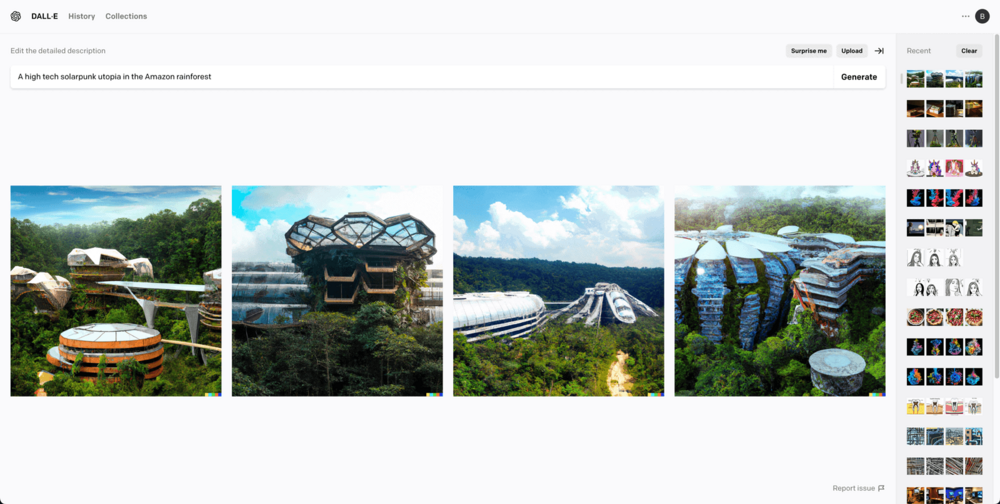 Dall•e 2 Screenshot