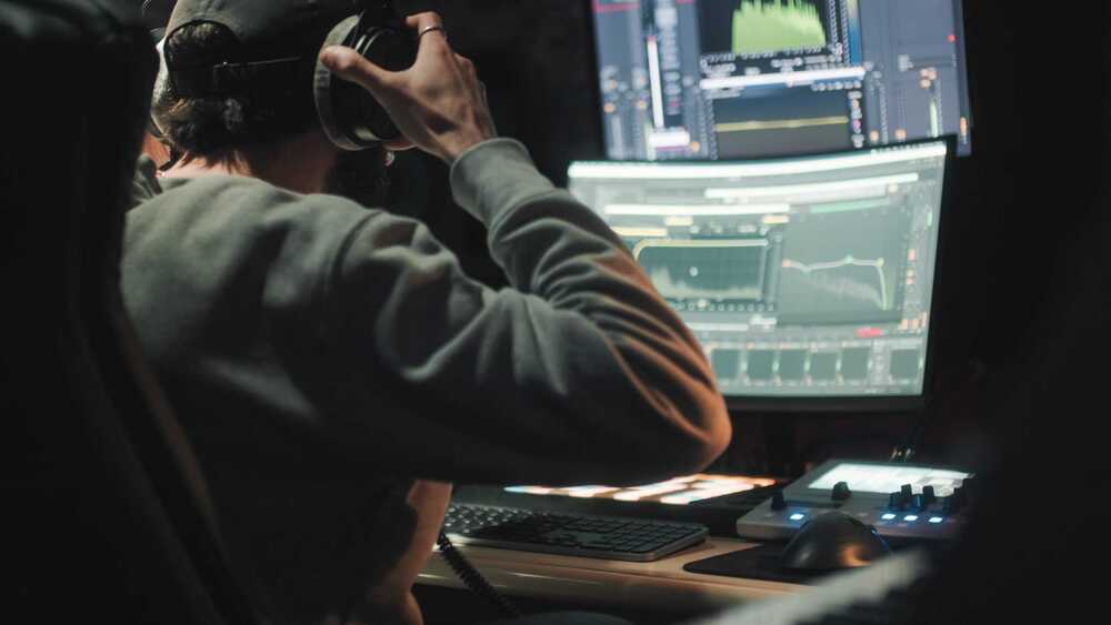 Dj Producer Is Mixing A New Music Track 2022 03 22 14 20 53 Utc Scaled 1