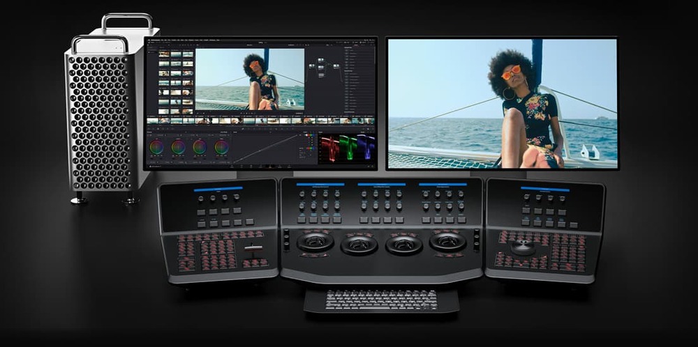 DaVinci Resolve example setup