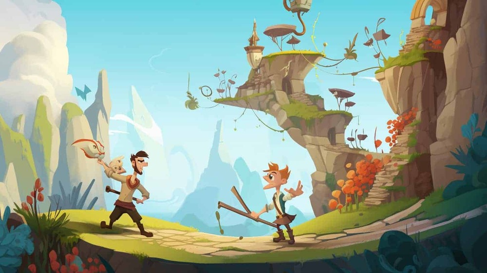 an illustration depicting The Hero's Journey story structure