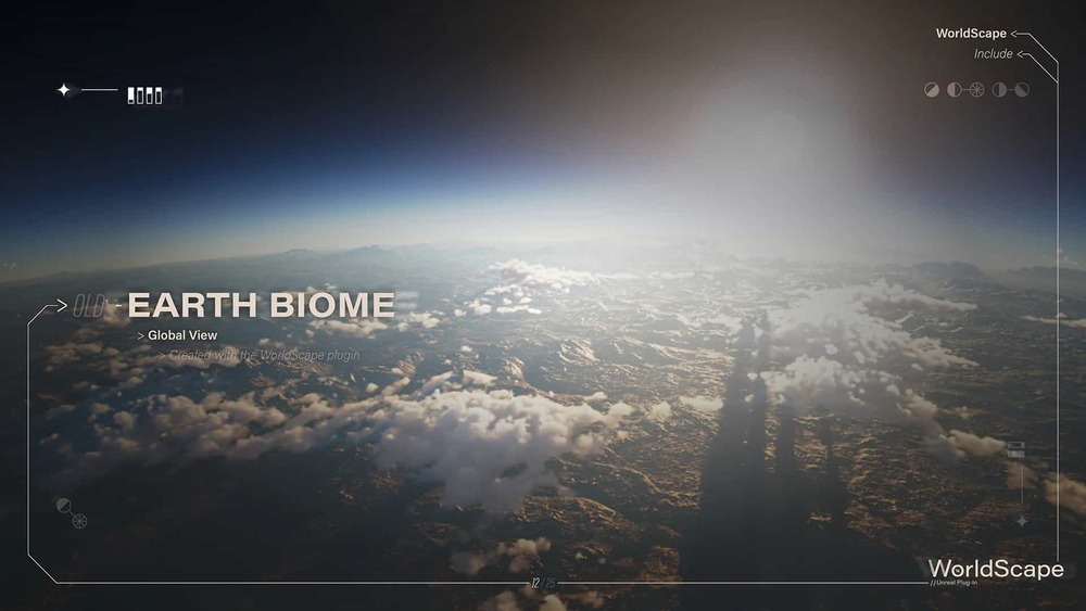 screenshot of Worldscape